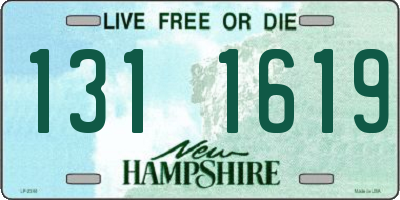 NH license plate 1311619