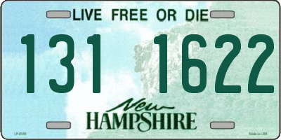 NH license plate 1311622