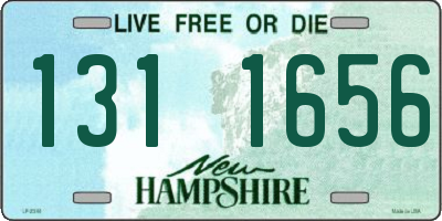 NH license plate 1311656