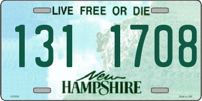 NH license plate 1311708