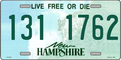 NH license plate 1311762