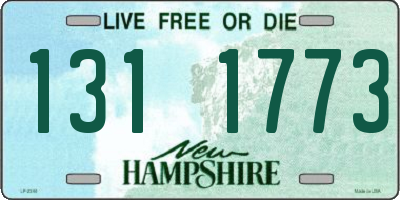 NH license plate 1311773