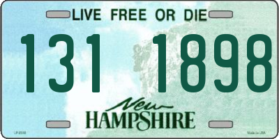 NH license plate 1311898