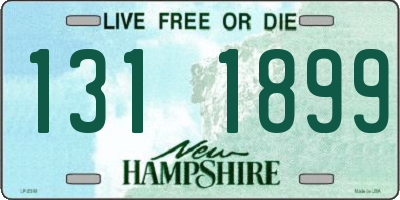 NH license plate 1311899