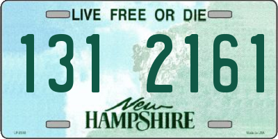 NH license plate 1312161