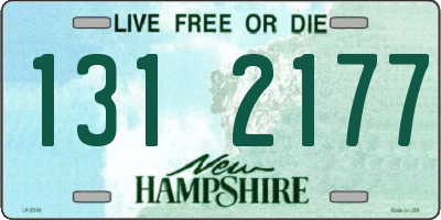 NH license plate 1312177