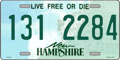 NH license plate 1312284
