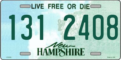 NH license plate 1312408