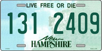 NH license plate 1312409