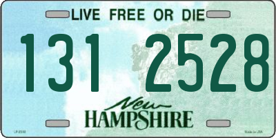 NH license plate 1312528