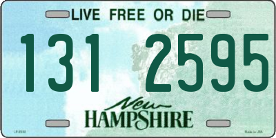 NH license plate 1312595