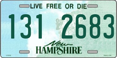 NH license plate 1312683