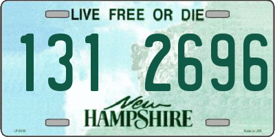 NH license plate 1312696