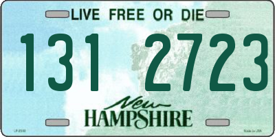 NH license plate 1312723