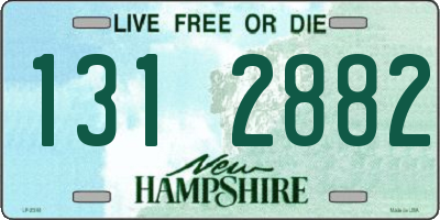 NH license plate 1312882
