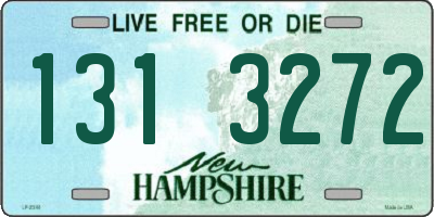 NH license plate 1313272