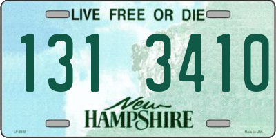 NH license plate 1313410