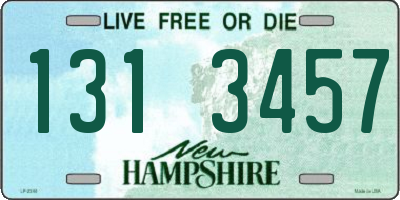 NH license plate 1313457