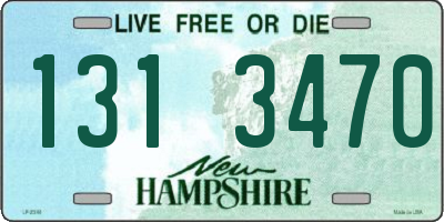 NH license plate 1313470