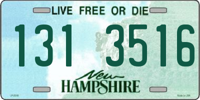 NH license plate 1313516