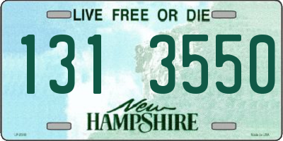 NH license plate 1313550