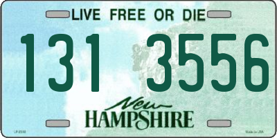 NH license plate 1313556