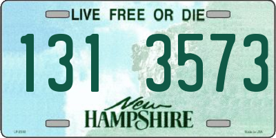 NH license plate 1313573