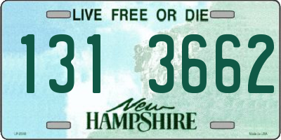 NH license plate 1313662