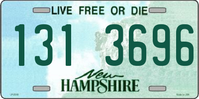 NH license plate 1313696