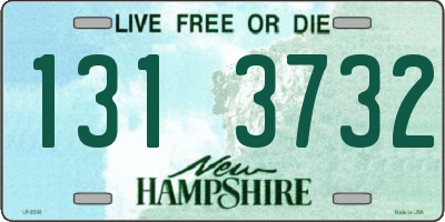 NH license plate 1313732