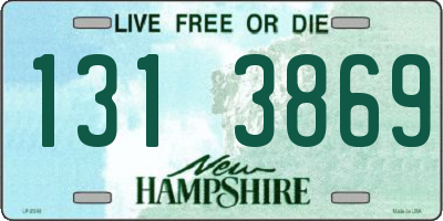 NH license plate 1313869