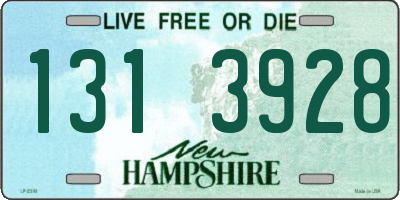 NH license plate 1313928
