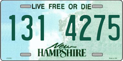NH license plate 1314275