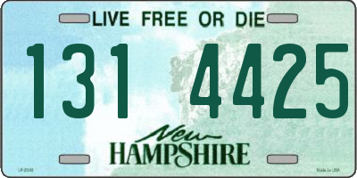 NH license plate 1314425