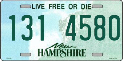 NH license plate 1314580
