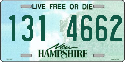 NH license plate 1314662
