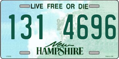 NH license plate 1314696