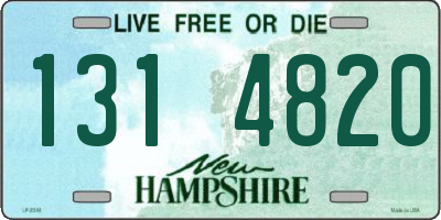 NH license plate 1314820