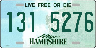 NH license plate 1315276