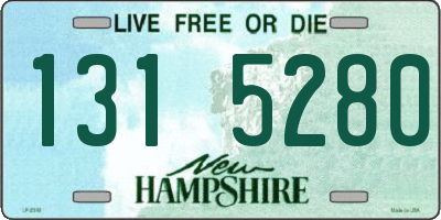 NH license plate 1315280