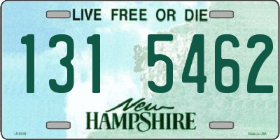NH license plate 1315462