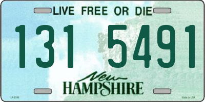 NH license plate 1315491
