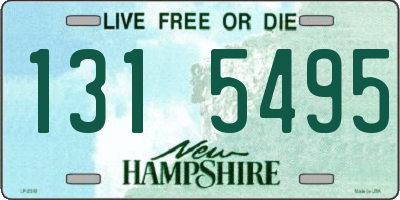 NH license plate 1315495