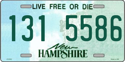 NH license plate 1315586