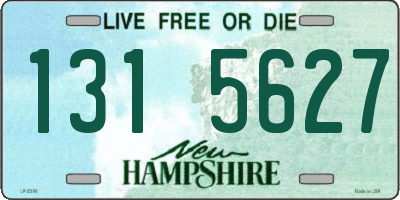 NH license plate 1315627