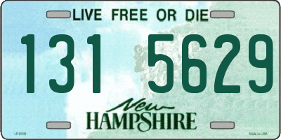 NH license plate 1315629