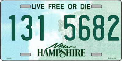 NH license plate 1315682