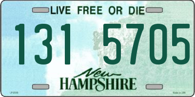 NH license plate 1315705