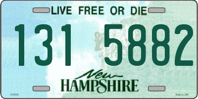 NH license plate 1315882