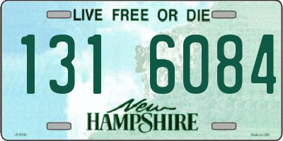 NH license plate 1316084